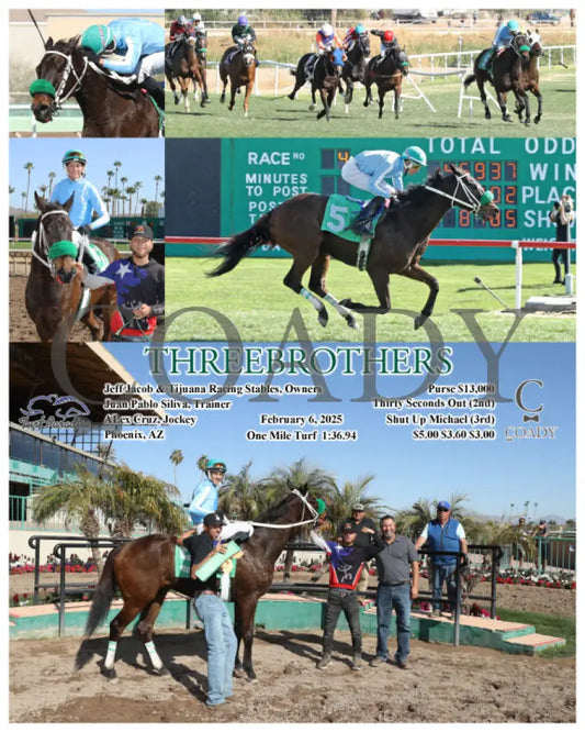 Threebrothers - 02-06-25 R04 Tup Turf Paradise