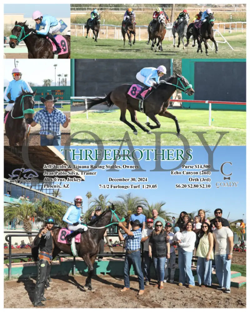 Threebrothers - 12-30-24 R04 Tup Turf Paradise