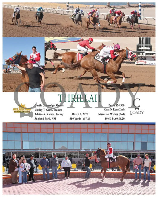THRILLAH - 03-02-25 - R06 - SUN Sunland Park