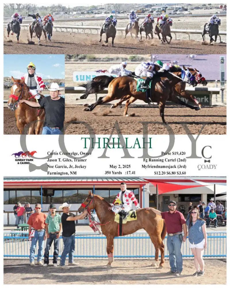 THRILLAH - 05-02-25 - R11 - SRP SunRay Park