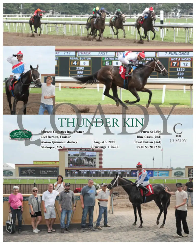 THUNDER KIN - 08-03-25 - R03 - CBY Canterbury Park