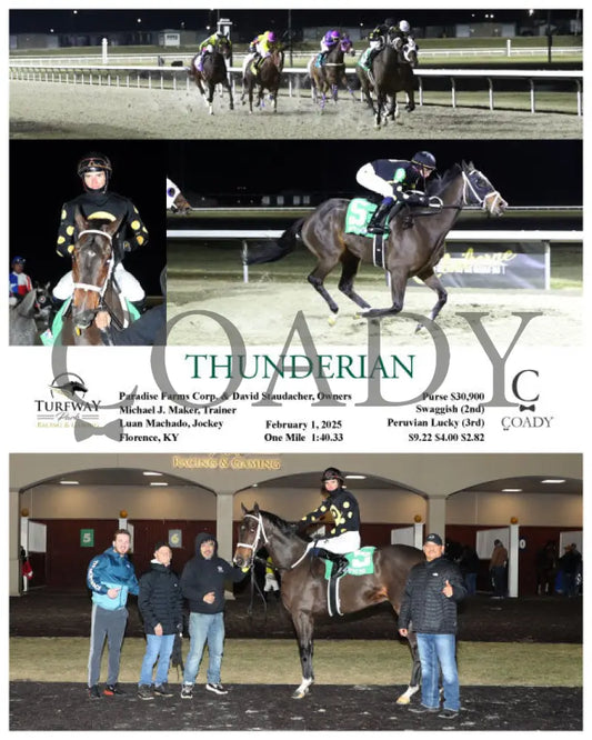 Thunderian - 02-01-25 R09 Tp Turfway Park