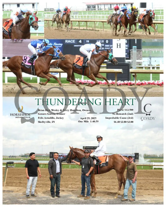 THUNDERING HEART - 04-29-25 - R04 - IND Indiana Grand