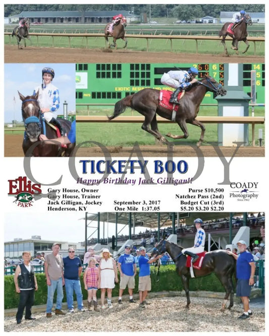 Tickety Boo - 090317 Race 05 Elp Ellis Park