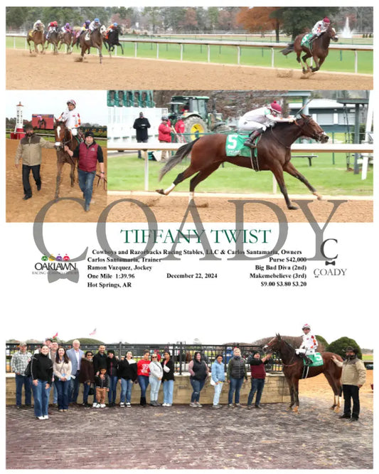 Tiffany Twist - 12-22-24 R02 Op Oaklawn Park