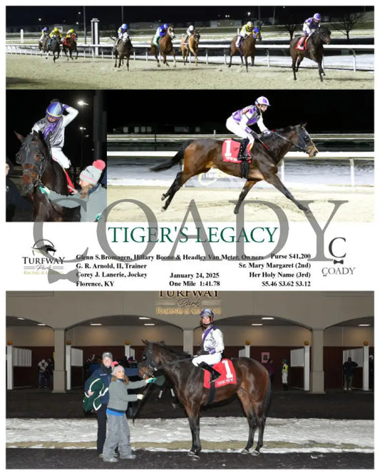 Tiger’s Legacy - 01-24-25 R02 Tp Turfway Park