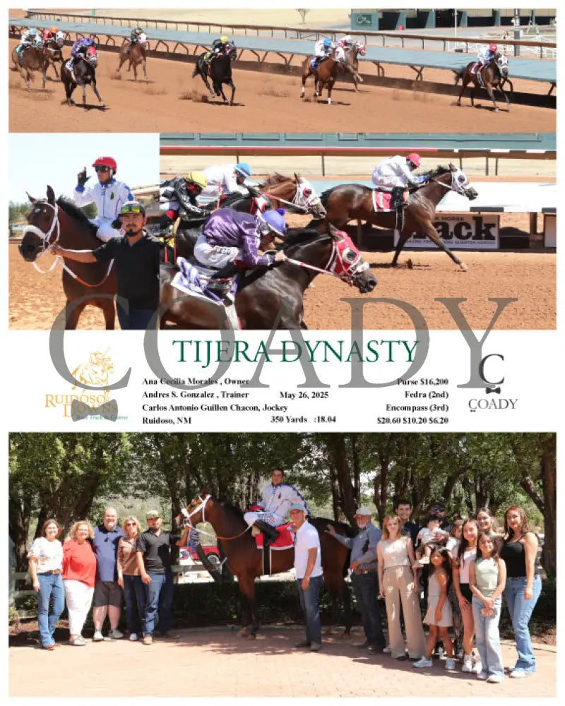 TIJERA DYNASTY - 05-26-25 - R07 - RUI Ruidoso Downs