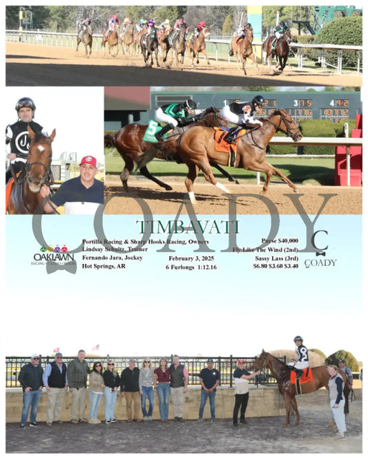 Timbavati - 020325 Race 06 Op Oaklawn Park