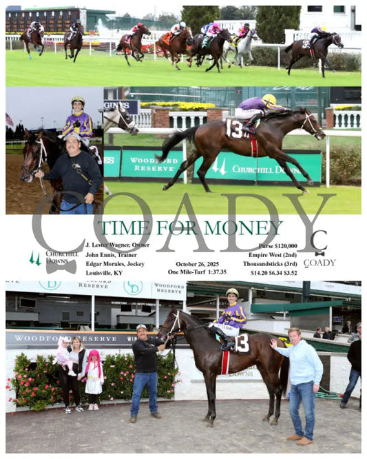 TIME FOR MONEY - 102625 - Race 09 - CD Churchill Downs