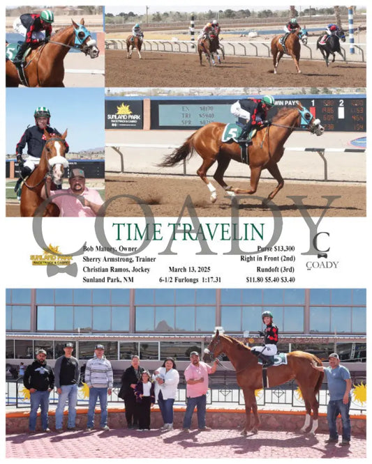 TIME TRAVELIN - 03-13-25 - R06 - SUN Sunland Park