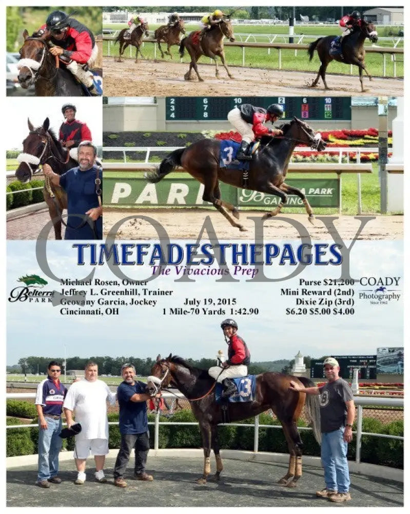 Timefadesthepages - 071915 Race 07 Btp Belterra Park