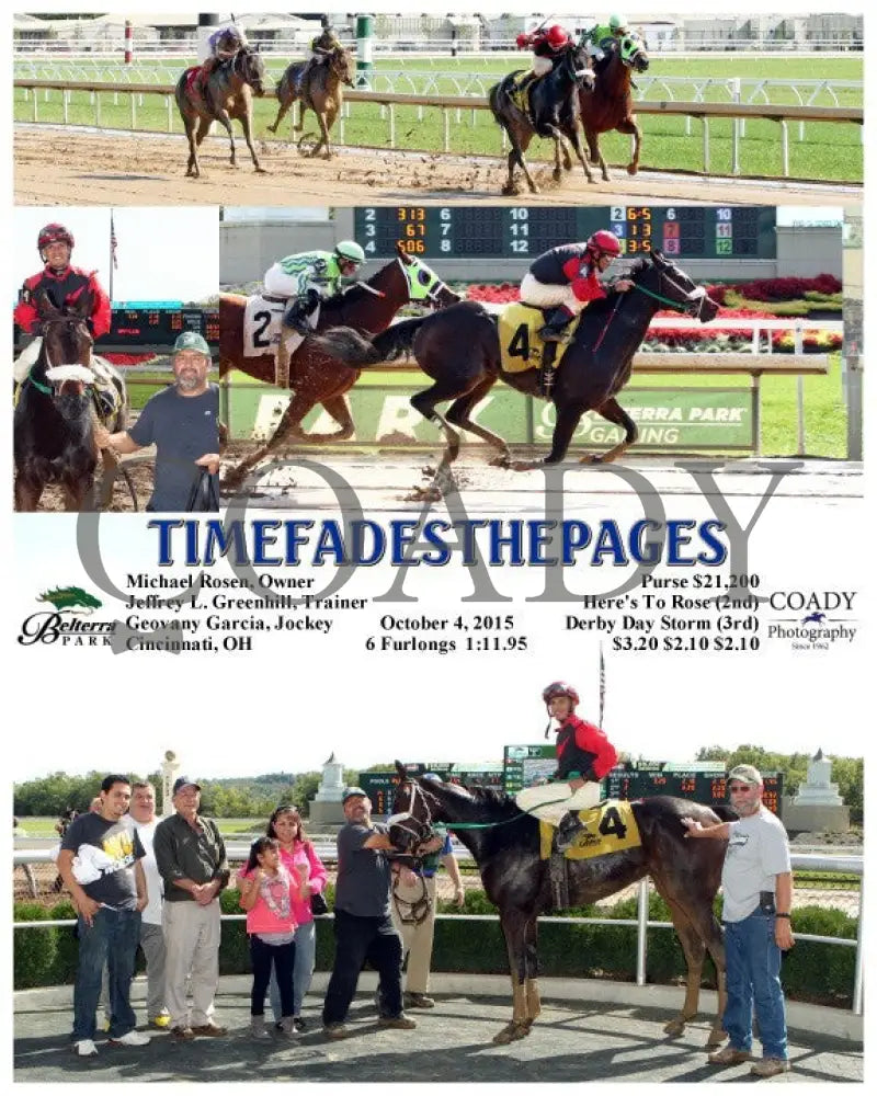 Timefadesthepages - 100415 Race 03 Btp Belterra Park