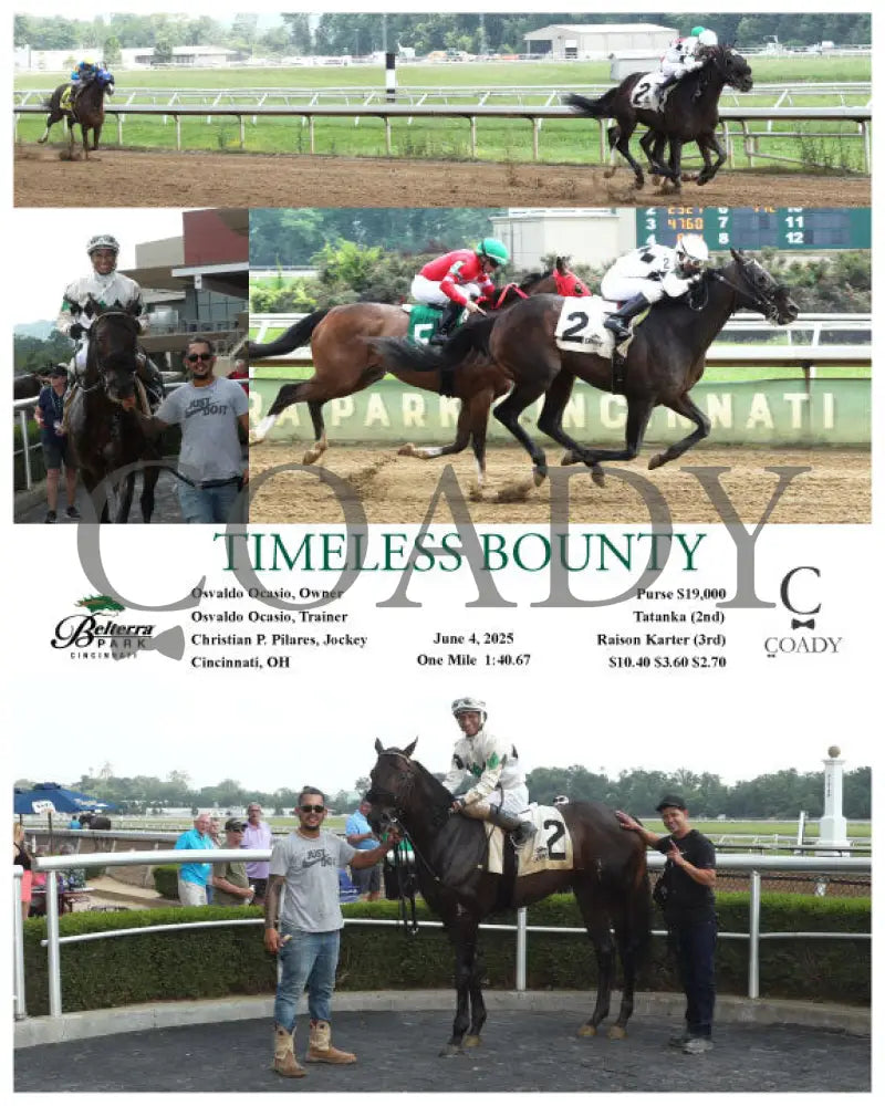 TIMELESS BOUNTY - 060425 - Race 06 - BTP Churchill Downs
