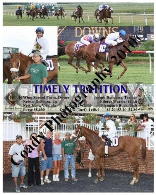 Timely Tratition - 6 23 2009 Colonial Downs