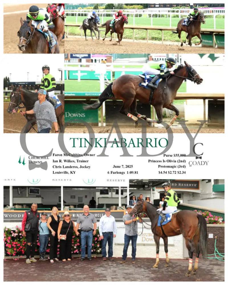 TINKI ABARRIO - 060725 - Race 01 - CD Churchill Downs