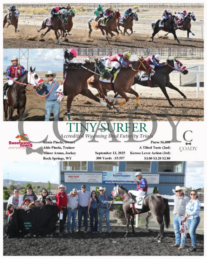 TINY SURFER - Accredited Wyoming Bred Futurity Trials - 09-13-25 - R10 - SWF - Coady Media - Kurtis Coady Photography