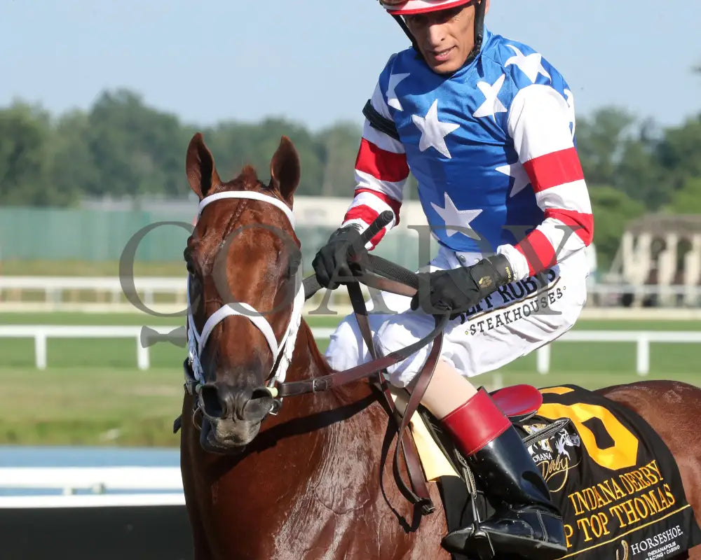 TIP TOP THOMAS - Indiana Derby - G3 - 07-05-25 - R12 - IND - Come Back 01 Indiana Grand