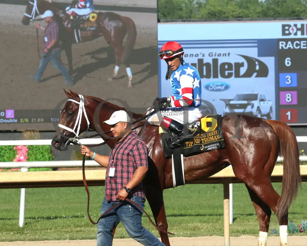 TIP TOP THOMAS - Indiana Derby - G3 - 07-05-25 - R12 - IND - Come Back 03 Indiana Grand