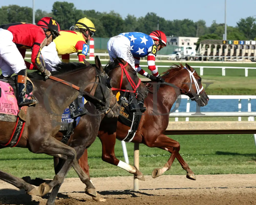 TIP TOP THOMAS - Indiana Derby - G3 - 07-05-25 - R12 - IND - Gallop Out 02 Indiana Grand