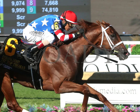 TIP TOP THOMAS - Indiana Derby - G3 - 07-05-25 - R12 - IND - Tight Finish 01 Indiana Grand