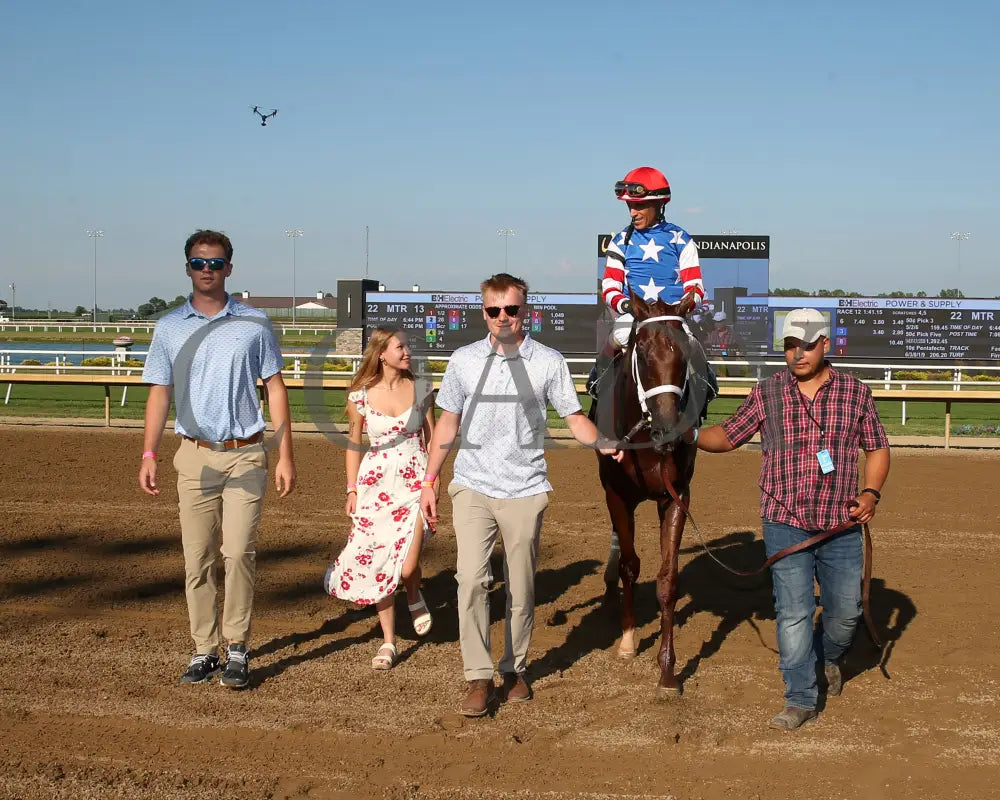 TIP TOP THOMAS - Indiana Derby - G3 - 07-05-25 - R12 - IND - Walk In 01 Indiana Grand