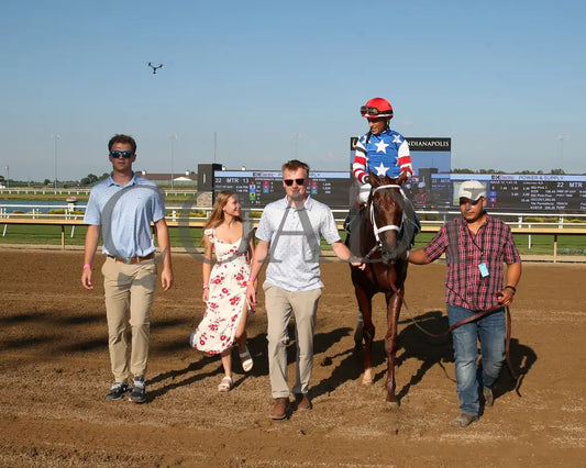 TIP TOP THOMAS - Indiana Derby - G3 - 07-05-25 - R12 - IND - Walk In 01 Indiana Grand