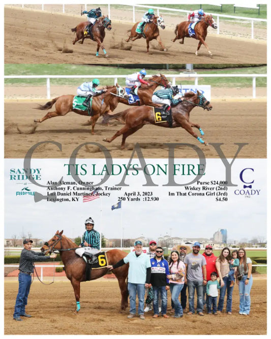 Tis Ladys On Fire - 04-03-23 R02 Srm Photograph