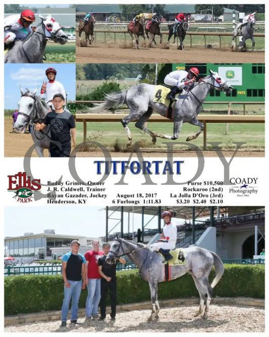 Titfortat - 081817 Race 03 Elp Ellis Park