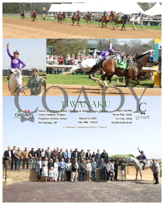 TIWANAKU - 03-15-25 - R05 - OP Oaklawn Park