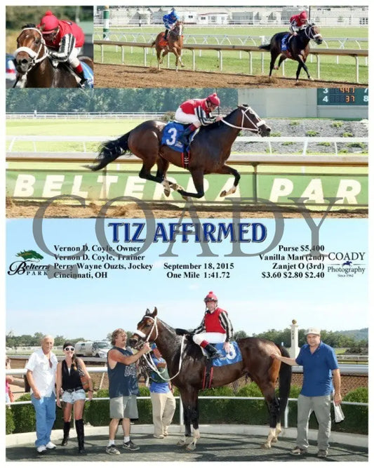 Tiz Affirmed - 091815 Race 04 Btp Belterra Park