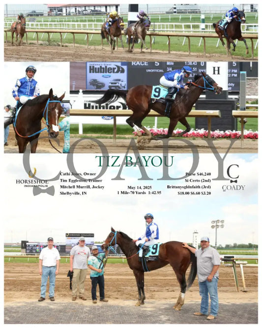 TIZ BAYOU - 05-14-25 - R05 - IND Indiana Grand