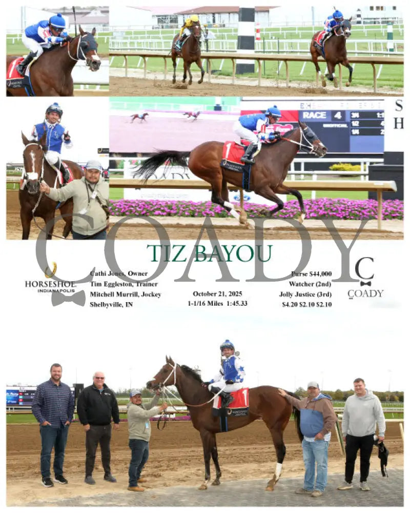 TIZ BAYOU - 10-21-25 - R04 - IND Indiana Grand
