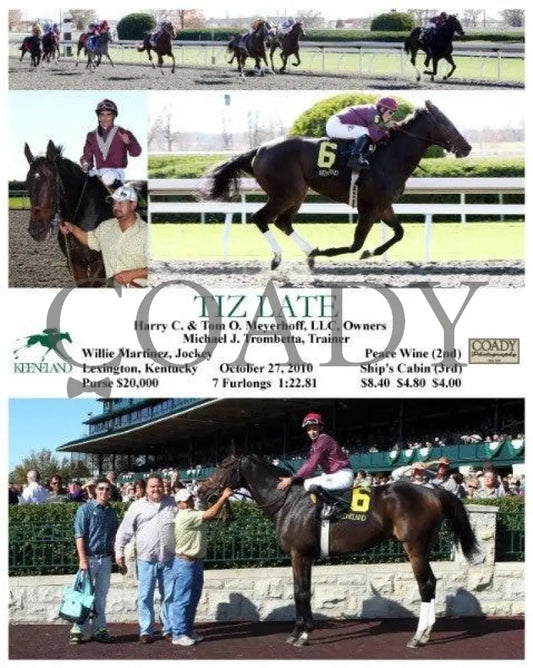 Tiz Late - 102710 Keeneland