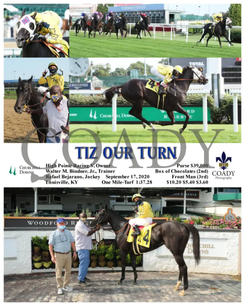 Tiz Our Turn - 09-17-20 R08 Cd Churchill Downs
