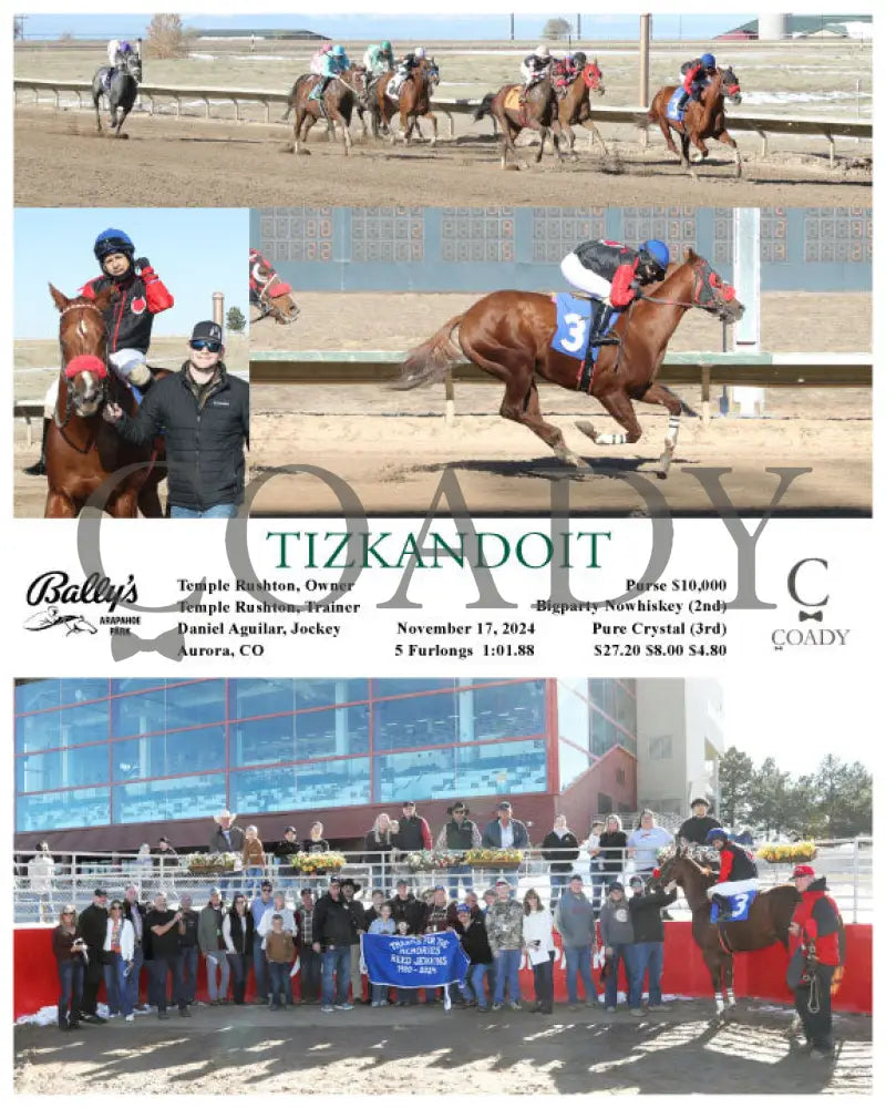Tizkandoit - 11-17-24 R03 Arp Arapahoe Park