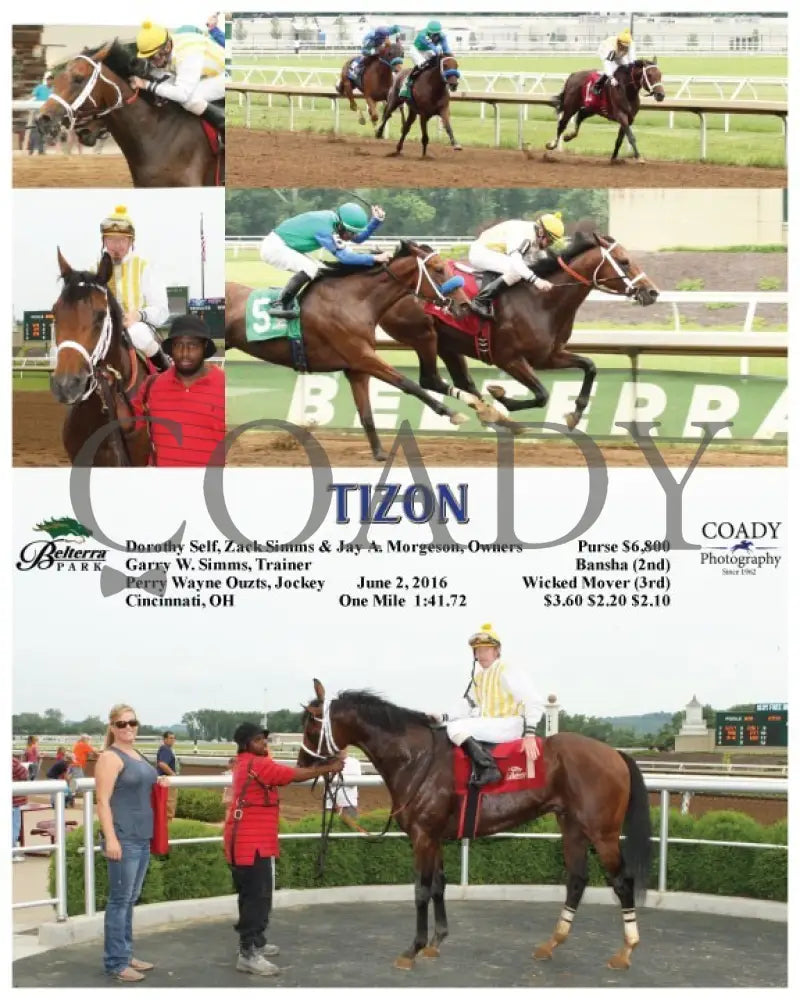 Tizon - 060216 Race 06 Btp Belterra Park