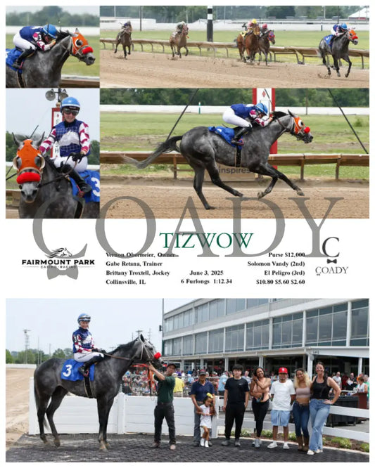 TIZWOW - 06-03-25 - R03 - FP Fanduel Sportsbook Horse Racing