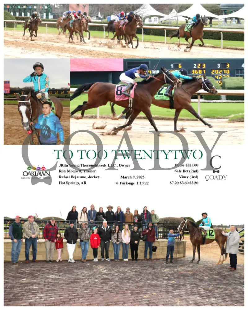 TO TOO TWENTYTWO - 030925 - Race 02 - OP - Coady Media - Kurtis Coady Photography