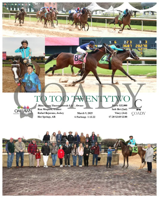 TO TOO TWENTYTWO - 030925 - Race 02 - OP - Coady Media - Kurtis Coady Photography