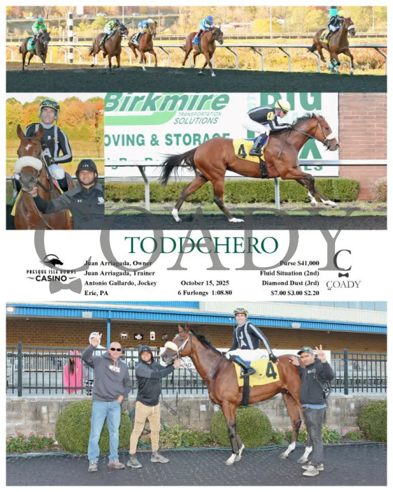 TODDCHERO - 10-15-25 - R06 - PID Presque Isle Downs