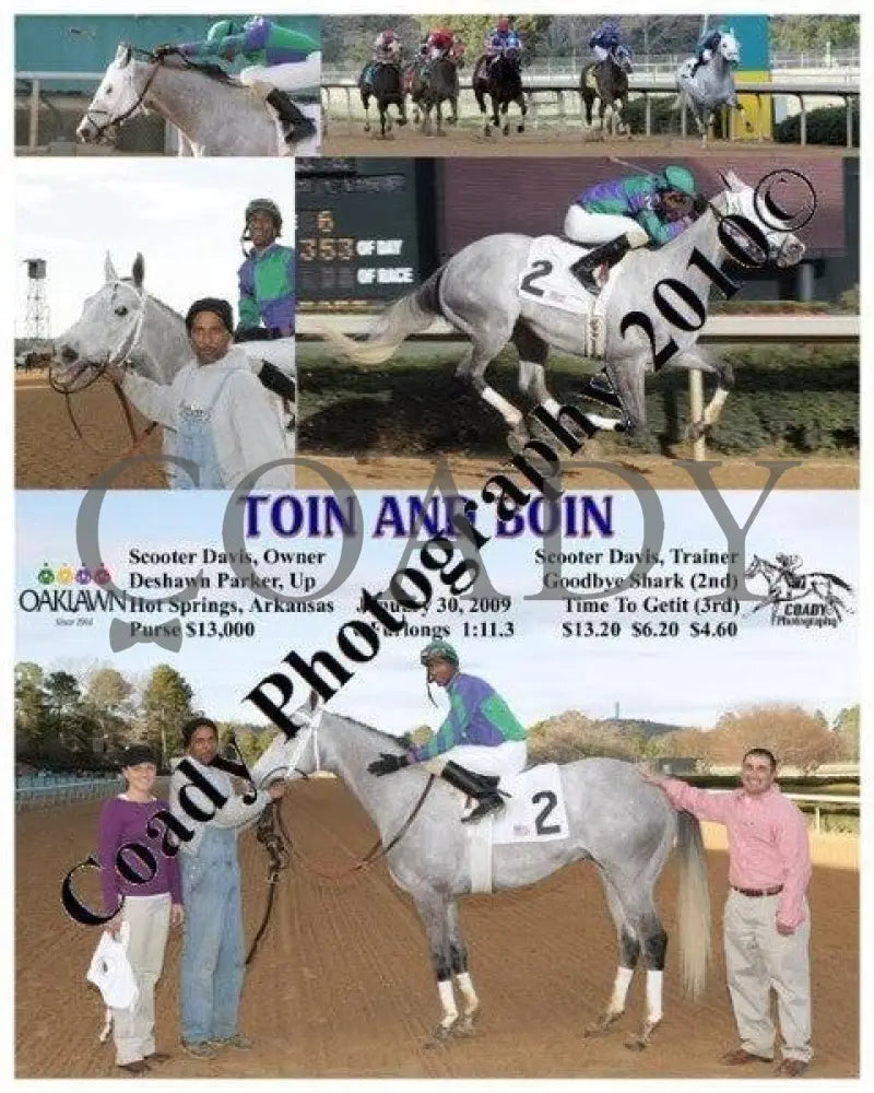Toin And Boin - 1 30 2009 Oaklawn Park