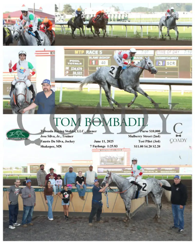 TOM BOMBADIL - 06-11-25 - R05 - CBY Ruidoso Downs