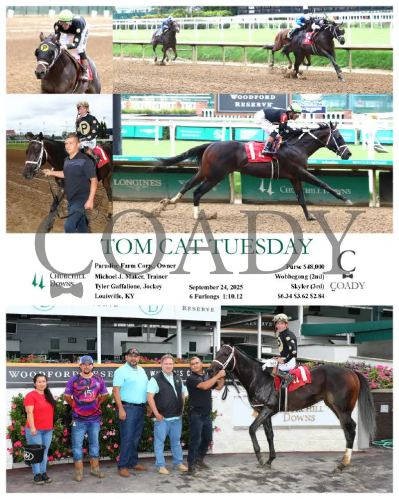 TOM CAT TUESDAY - 092425 - Race 06 - CD Churchill Downs