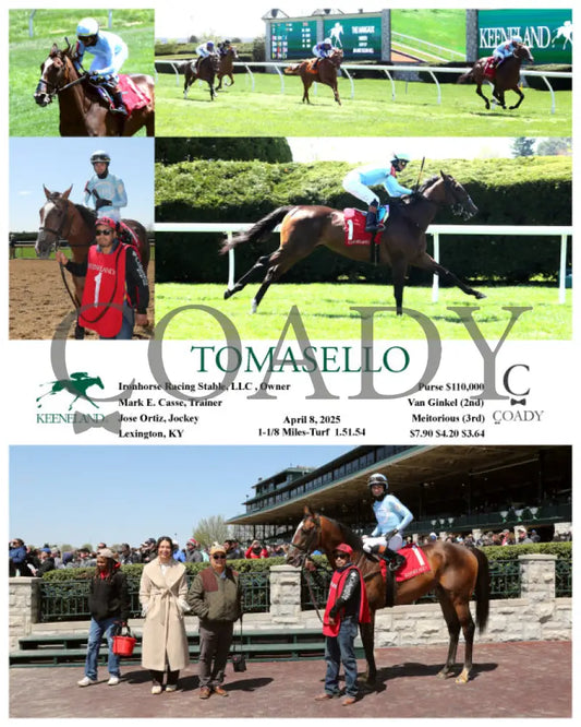 TOMASELLO - 040825 - Race 02 - KEE Keeneland