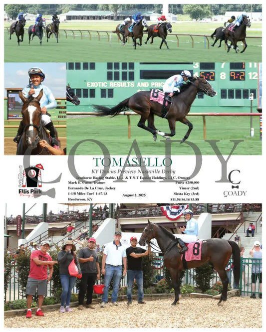 TOMASELLO - KY Downs Preview Nashville Derby - 08-02-25 - R08 - ELP Ellis Park