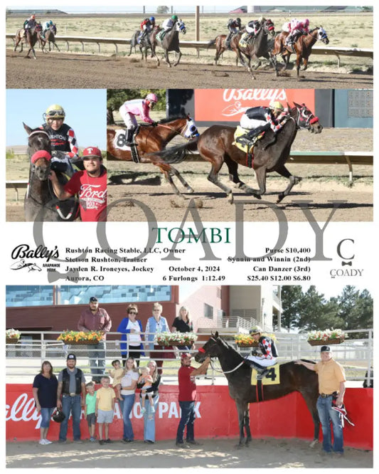 Tombi - 10-04-24 R08 Arp Arapahoe Park