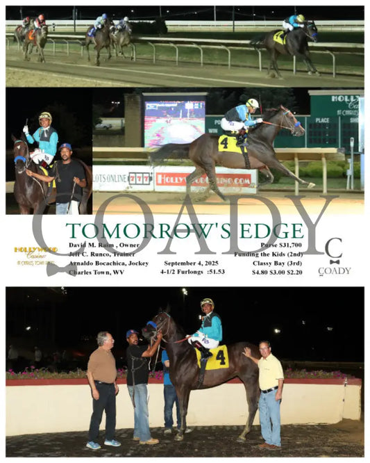 TOMORROW’S EDGE - 09-04-25 - R06 - CT Hollywood Casino at Charles Town Races