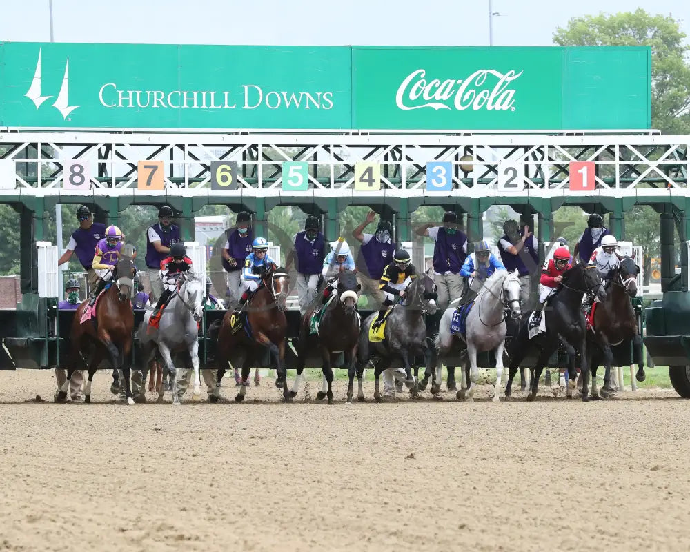 Tom’s D’etat - The Stephen Foster G2 39Th Running 06-27-20 R10 Cd Start 01 Churchill Downs