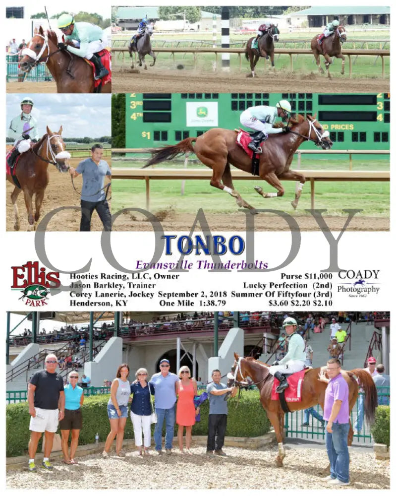 Tonbo - 090218 Race 02 Elp Ellis Park