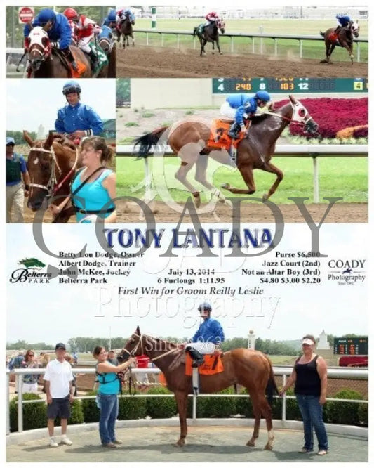 Tony Lantana - 071314 Race 02 Btp Belterra Park
